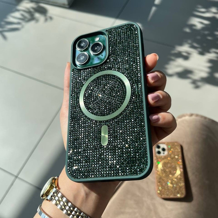 کاور مدل Magsafe طرح Diamond مناسب برای گوشی موبایل سامسونگ Galaxy S25 ultra