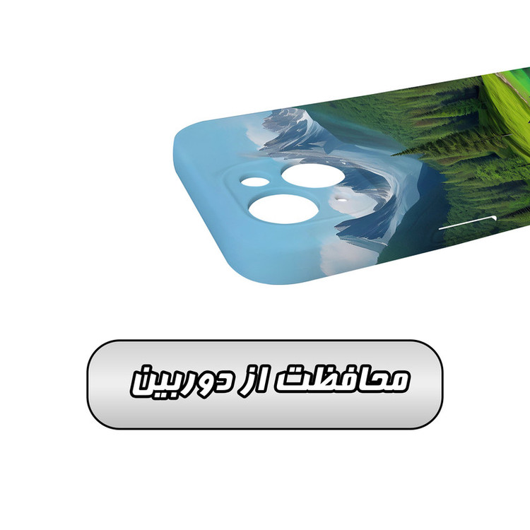 کاور گارد قاب مدل هنری مناسب برای گوشی موبایل اپل iPhone 14 Plus