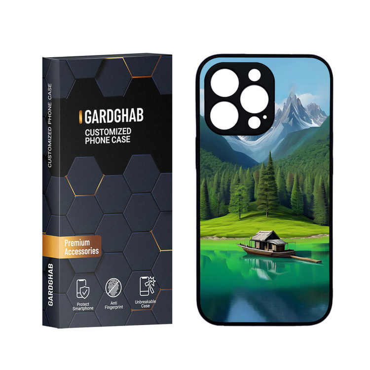 کاور گارد قاب مدل دورژله ای هنری مناسب برای گوشی موبایل اپل iPhone 13 Pro