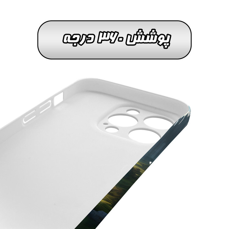 کاور گارد قاب مدل هنری مناسب برای گوشی موبایل اپل iPhone 15 Promax