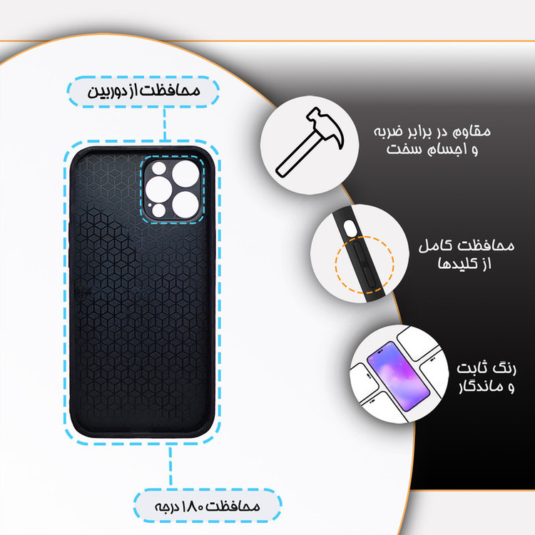 کاور گارد قاب مدل دخترانه مناسب برای گوشی موبایل اپل iPhone 12 Pro Max