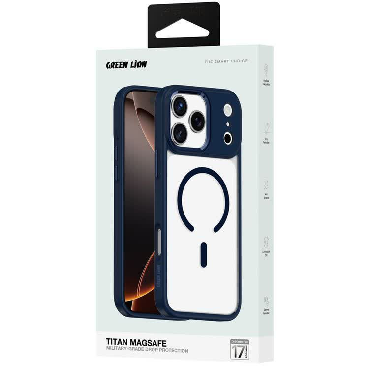 کاور گرین لاین مدل Titan Magsafe مناسب برای گوشی موبایل اپل Iphone 17 Pro Max