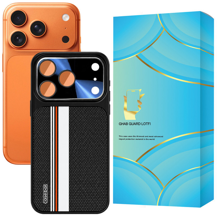 کاور قاب گارد لطفی مدل POLOMET مناسب برای گوشی موبایل اپل iPhone 17 Pro