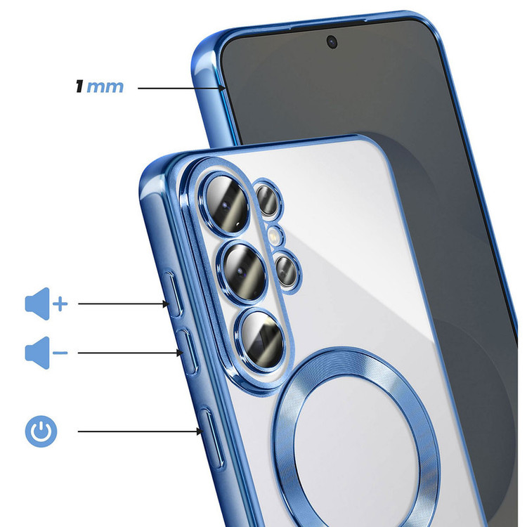 کاور اسپایدر مدل Electroplating مناسب برای گوشی موبایل سامسونگ Galaxy S26 Ultra