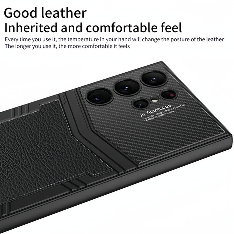 کاور مدل Stylish leather مناسب برای گوشی موبایل سامسونگ Galaxy S24 Ultra