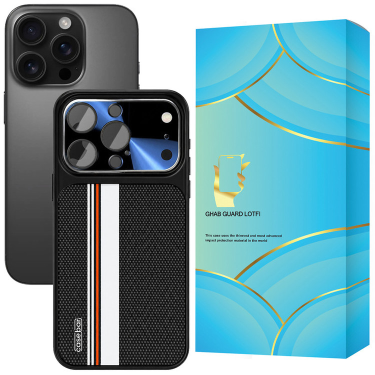 کاور قاب گارد لطفی مدل POLOMET مناسب برای گوشی موبایل اپل iPhone 16 Pro