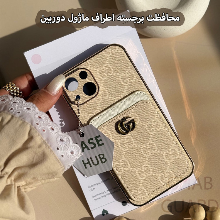 کاور قاب گارد مدل GUJG مناسب برای گوشی موبایل اپل iPhone 15 Pro Max
