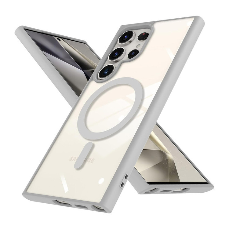 کاور آکوآرا مدل MagSafe GLS BKRNG مناسب برای گوشی موبایل سامسونگ Galaxy S25 Ultra به همراه محافظ صفحه نمایش و محافظ لنز