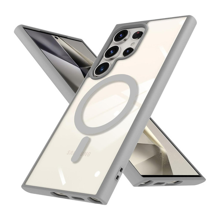 کاور آکوآرا مدل MagSafe GLS BKRNG مناسب برای گوشی موبایل سامسونگ Galaxy S25 Ultra به همراه محافظ صفحه نمایش و محافظ لنز