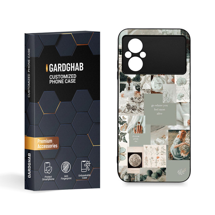 کاور گارد قاب مدل دخترانه مناسب برای گوشی موبایل شیائومی Poco M4 5G / M5 4G