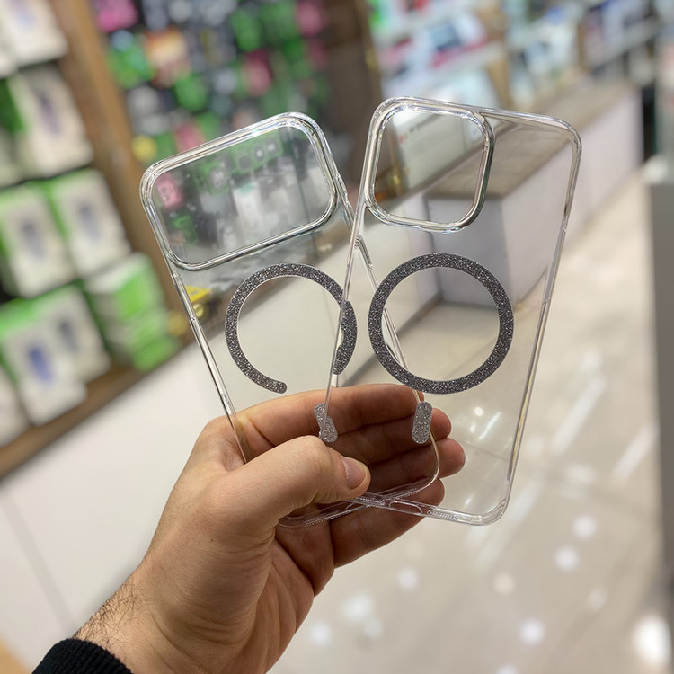 کاور طرح مگ سیف دار اکلیلی مناسب برای گوشی موبایل اپل IPHONE 17