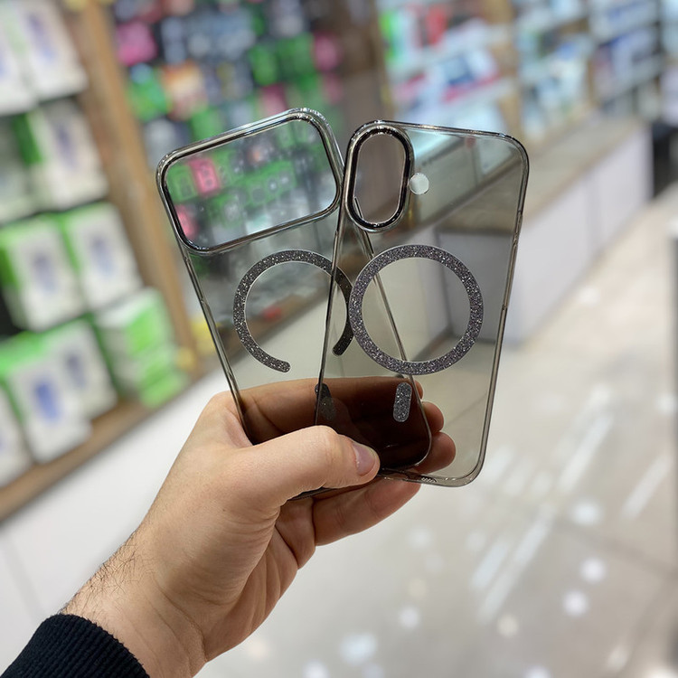 کاور طرح مگ سیف دار اکلیلی مناسب برای گوشی موبایل اپل IPHONE 17