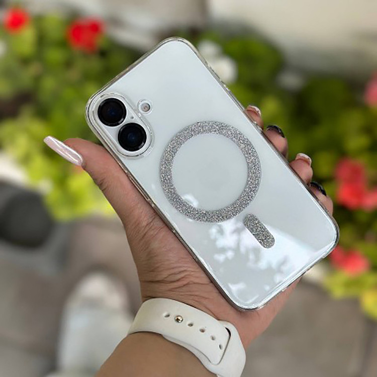 کاور طرح مگ سیف دار اکلیلی مناسب برای گوشی موبایل اپل IPHONE 17