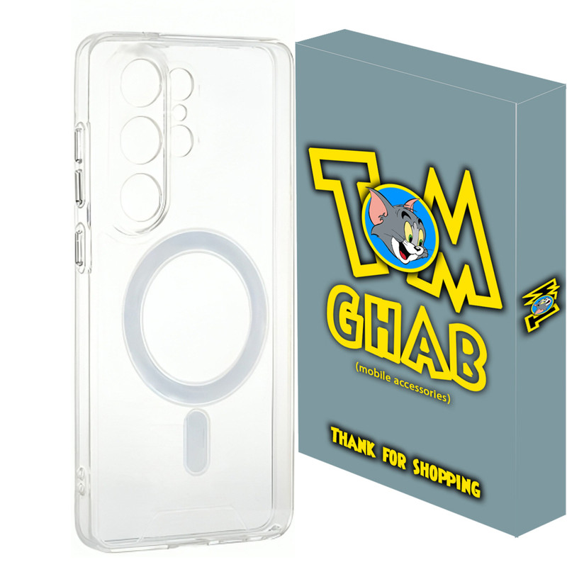 کاور تام قاب مدل مگ سیف طرح SPACE مناسب برای گوشی موبایل سامسونگ Galaxy S26 Ultra