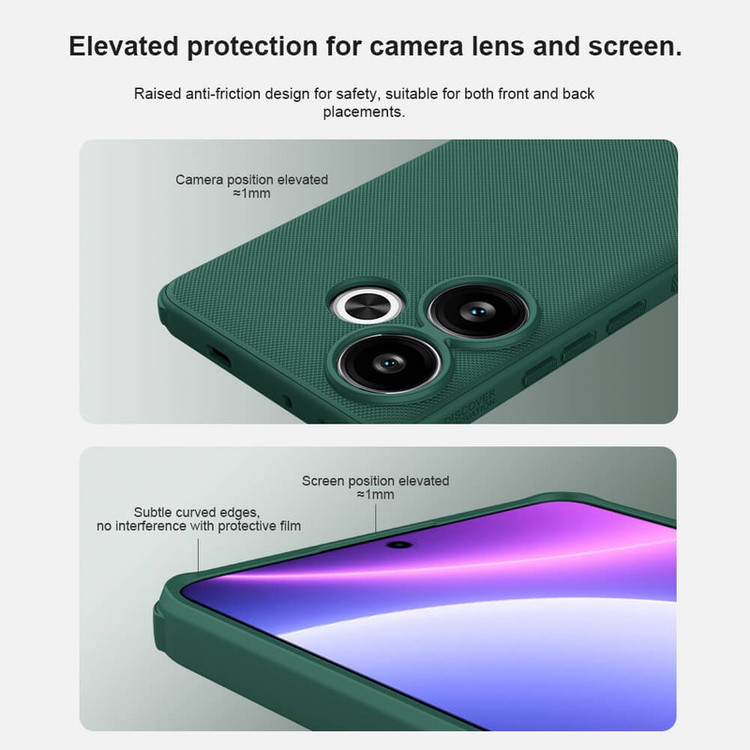 کاور نیلکین مدل Super Frosted Shield Pro مناسب برای گوشی موبایل شیائومی Poco F6/ Redmi Turbo 3