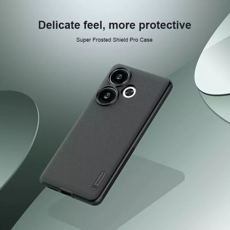 کاور نیلکین مدل Super Frosted Shield Pro مناسب برای گوشی موبایل شیائومی Poco F6/ Redmi Turbo 3