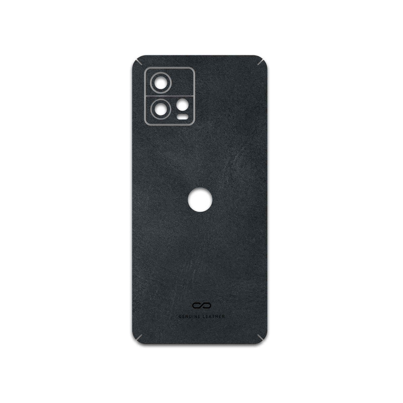 برچسب پوششی ماهوت مدل Graphite-Buffalo-Leather مناسب برای گوشی موبایل موتورولا Moto G72