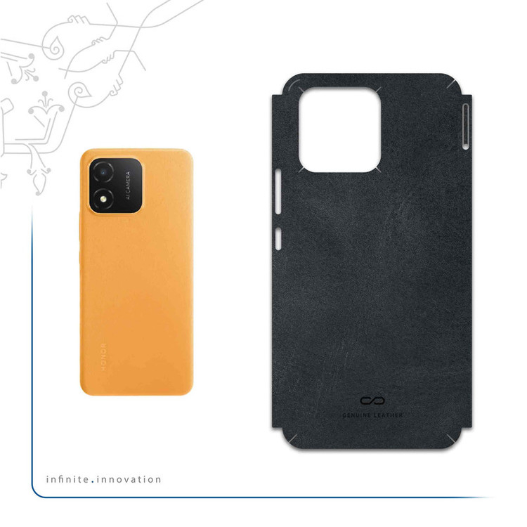 برچسب پوششی ماهوت مدل Graphite-Buffalo-Leather مناسب برای گوشی موبایل آنر X5