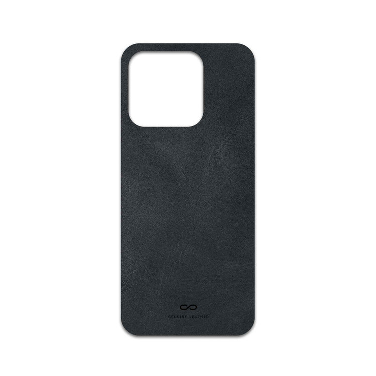 برچسب پوششی ماهوت مدل Graphite-Buffalo-Leather مناسب برای گوشی موبایل آنر X8b