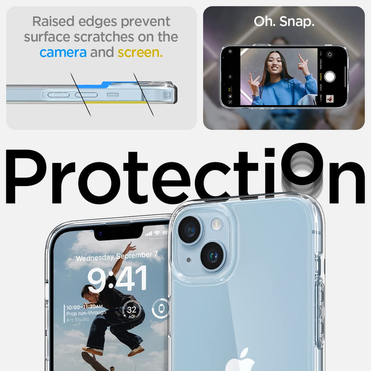 کاور اسپیگن مدل Ultra Hybrid مناسب برای گوشی موبایل اپل iPhone 14 PLUS