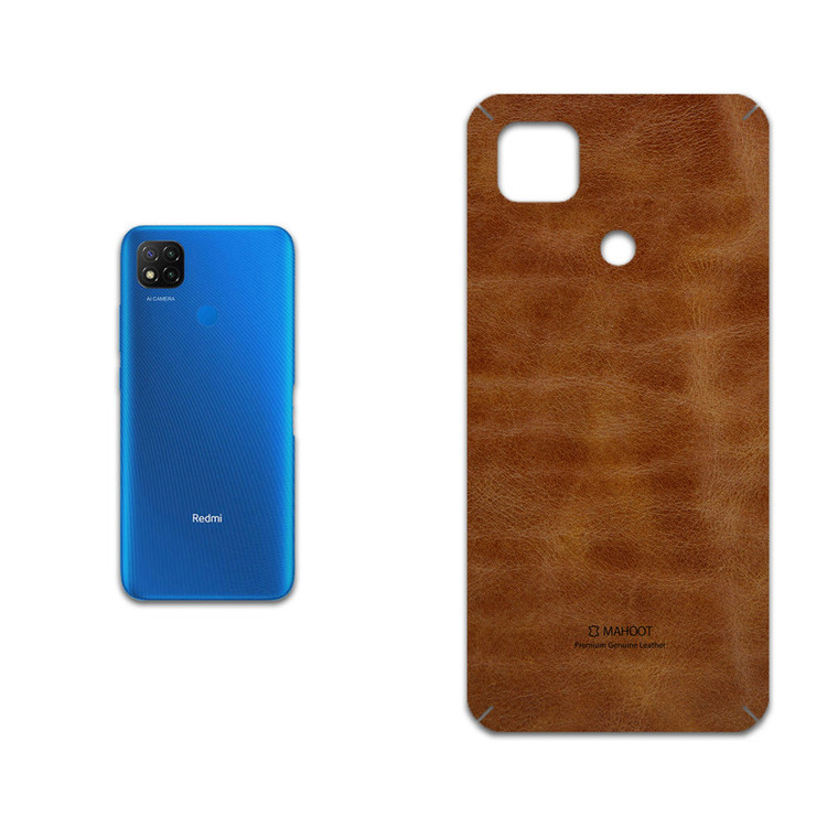 برچسب پوششی ماهوت مدل Buffalo-Leather مناسب برای گوشی موبایل شیائومی Redmi 9C NFC