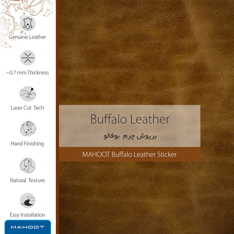 برچسب پوششی ماهوت مدل Buffalo-Leather مناسب برای گوشی موبایل شیائومی Redmi 9C NFC
