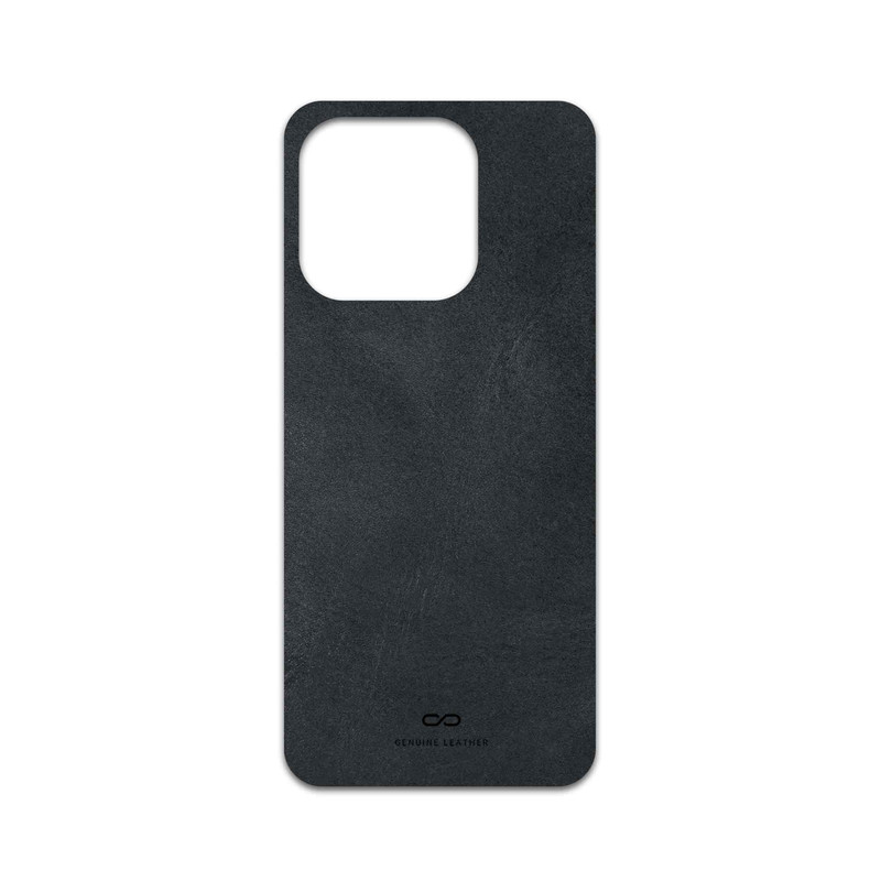 برچسب پوششی ماهوت مدل Graphite-Buffalo-Leather مناسب برای گوشی موبایل آنر X6b