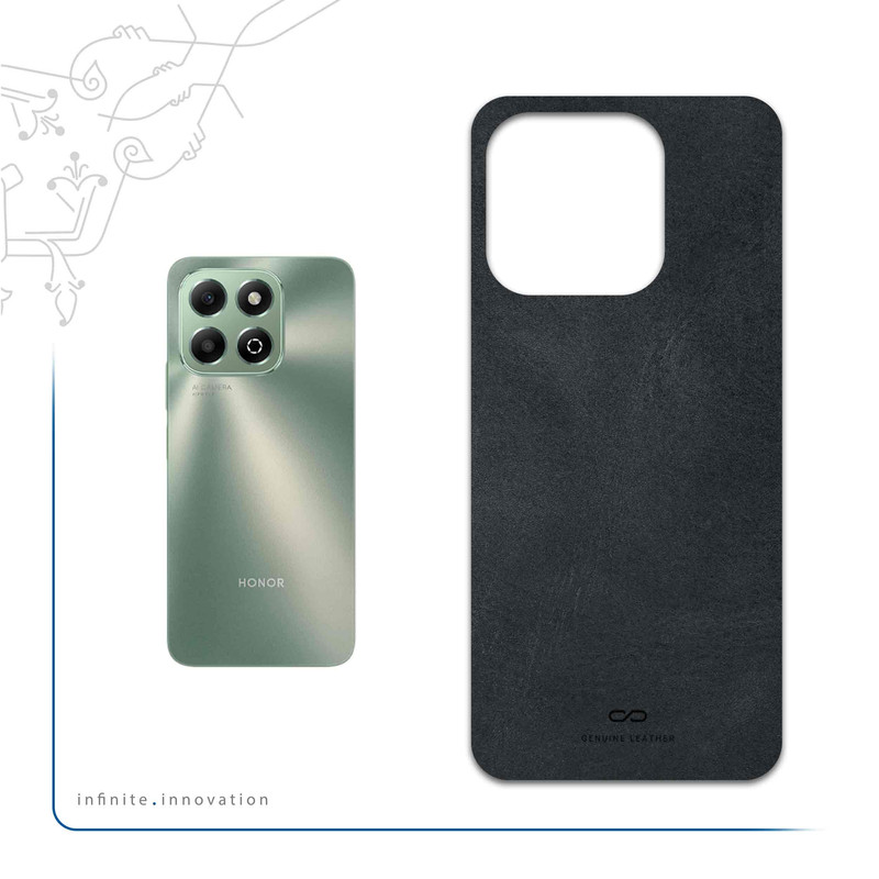 برچسب پوششی ماهوت مدل Graphite-Buffalo-Leather مناسب برای گوشی موبایل آنر X6b