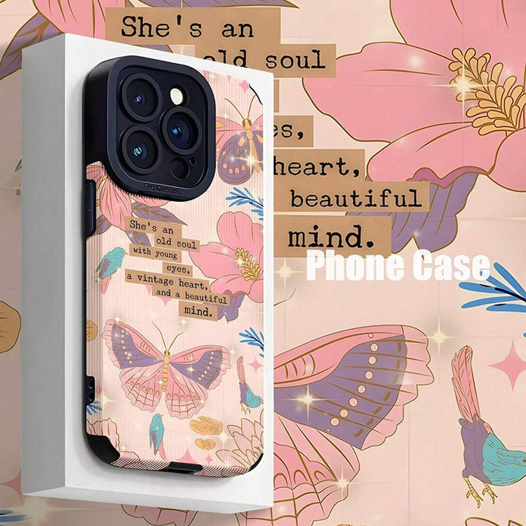 کاور مدل BUTTERFLYMOTTO مناسب برای گوشی موبایل اپل iPhone 16 ProMax