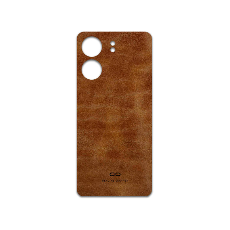 برچسب پوششی ماهوت مدل Buffalo-Leather مناسب برای گوشی موبایل شیائومی Poco C65