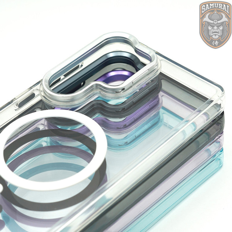 کاور سامورایی مدل Crystal Stand مناسب برای گوشی موبایل سامسونگ Galaxy S26 Ultra