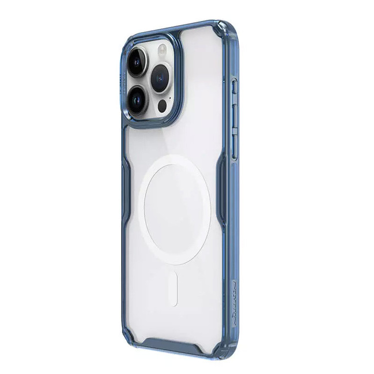 کاور نیلکین مدل Nature TPU Pro Magnetic مناسب برای گوشی موبایل اپل iPhone 15 Pro Max / 14 Pro Max / 13 Pro Max