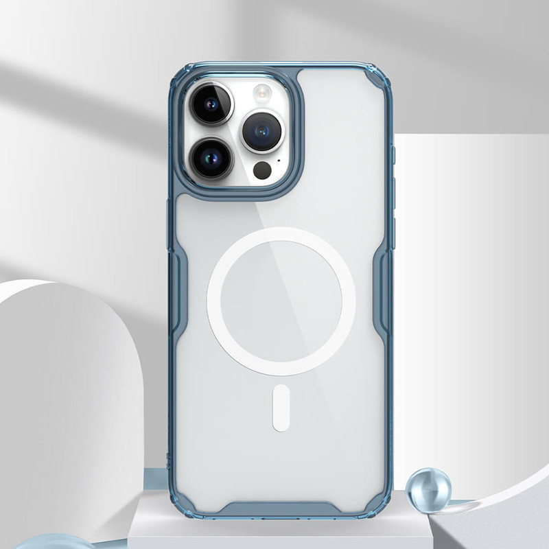 کاور نیلکین مدل Nature TPU Pro Magnetic مناسب برای گوشی موبایل اپل iPhone 15 Pro Max / 14 Pro Max / 13 Pro Max