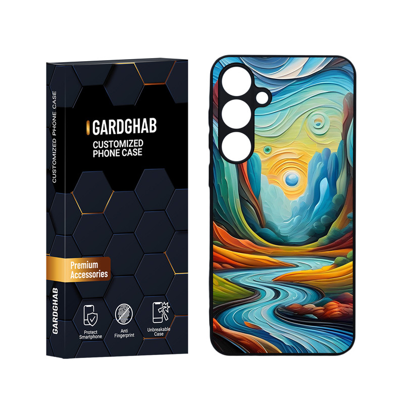 کاور گارد قاب مدل هنری مناسب برای گوشی موبایل سامسونگ Galaxy S24 Plus