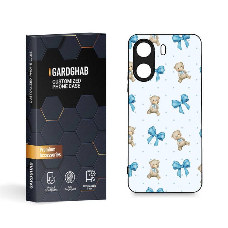 کاور گارد قاب مدل دورژله ای فانتزی مناسب برای گوشی موبایل شیائومی Poco C65 / Redmi 13c