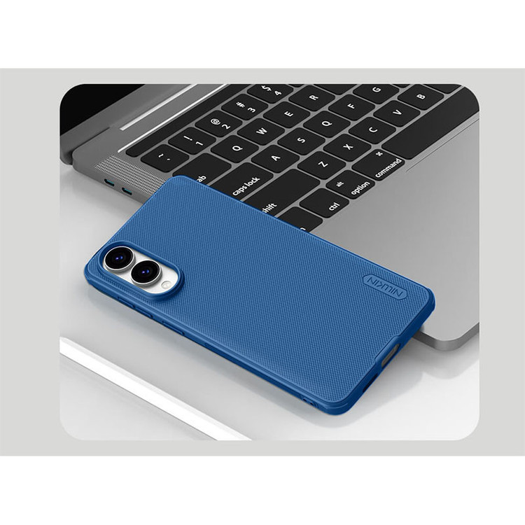 کاور نیلکین مدل Super Frosted Shield Pro مناسب برای گوشی موبایل سامسونگ Galaxy S25 Edge