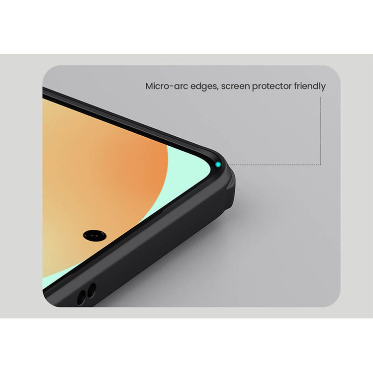 کاور نیلکین مدل Super Frosted Shield Pro مناسب برای گوشی موبایل سامسونگ Galaxy S25 Edge