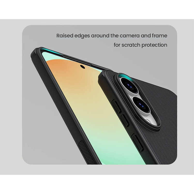 کاور نیلکین مدل Super Frosted Shield Pro مناسب برای گوشی موبایل سامسونگ Galaxy S25 Edge