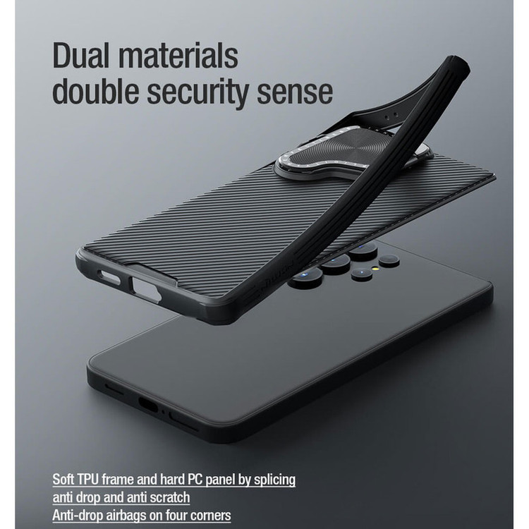 کاور نیلکین مدل CamShield Prop مناسب برای گوشی موبایل سامسونگ Galaxy S24