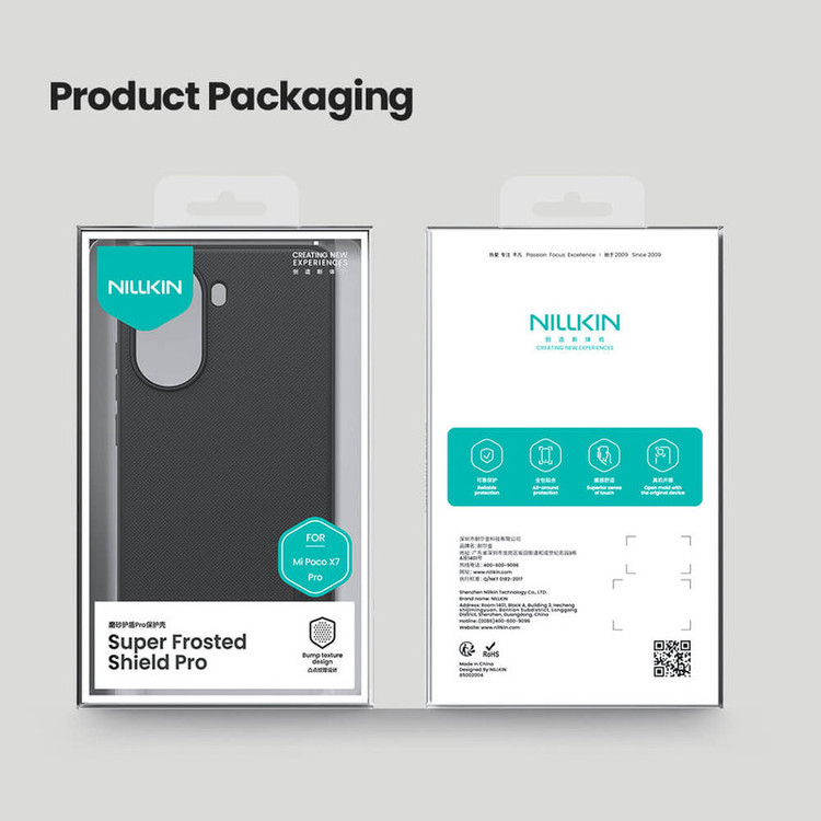 کاور نیلکین مدل Super Frosted Shield Pro مناسب برای گوشی موبایل شیائومی Poco X7 Pro