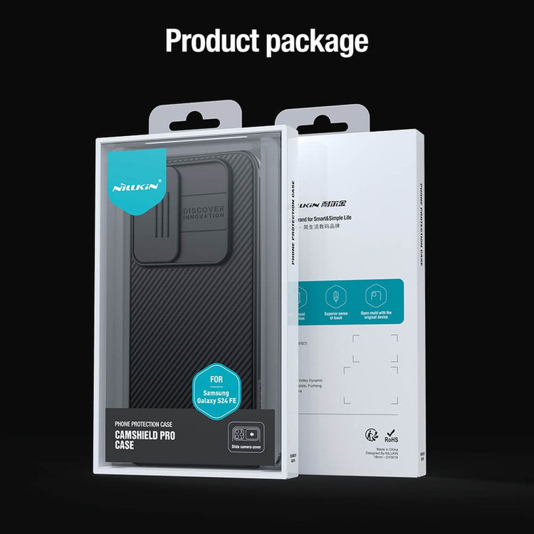 کاور نیلکین مدل CamShield Pro مناسب برای گوشی موبایل سامسونگ Galaxy S24 FE