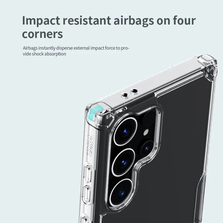 کاور نیلکین مدل Nature TPU Pro مناسب برای گوشی موبایل سامسونگ Galaxy S26 Ultra