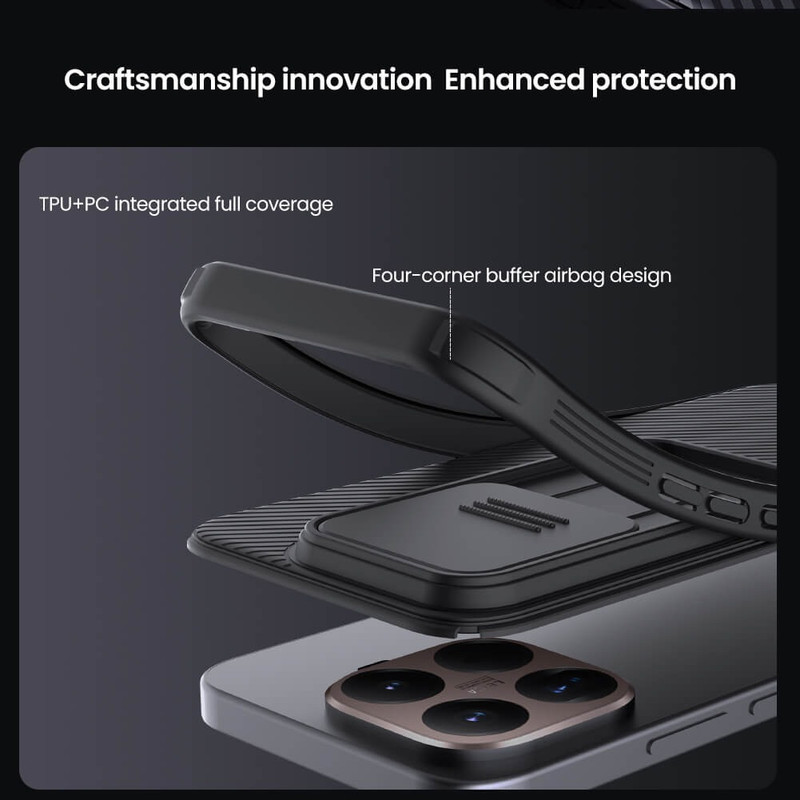 کاور نیلکین مدل CamShield Pro مناسب برای گوشی موبایل شیائومی 15T Pro