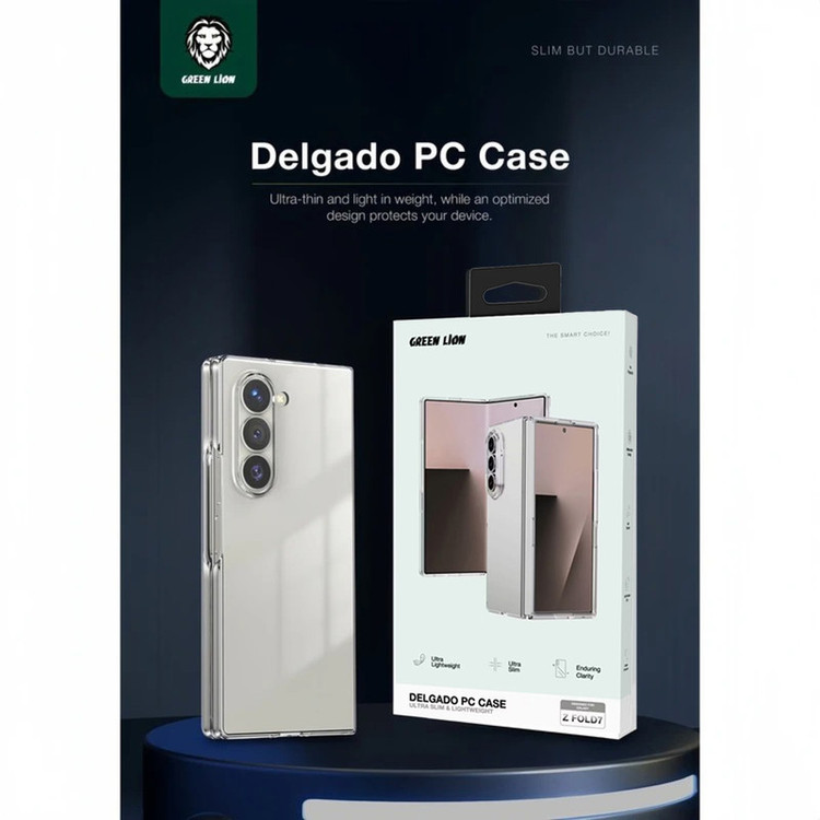 کاور گرین لاین مدل Delgado PC مناسب برای گوشی موبایل سامسونگ Galaxy Z FOLD 7