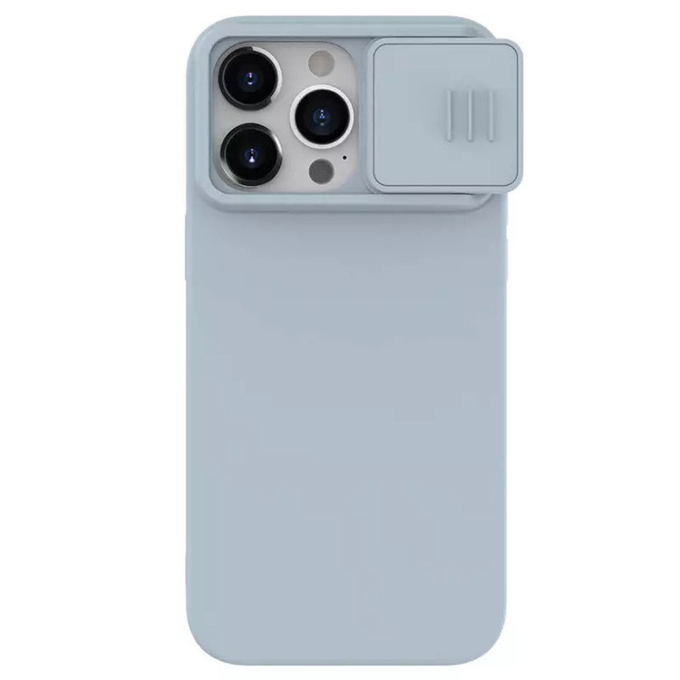 کاور نیلکین مدل CamShield Silky Silicone مناسب برای گوشی موبایل اپل iPhone 15 Pro Max