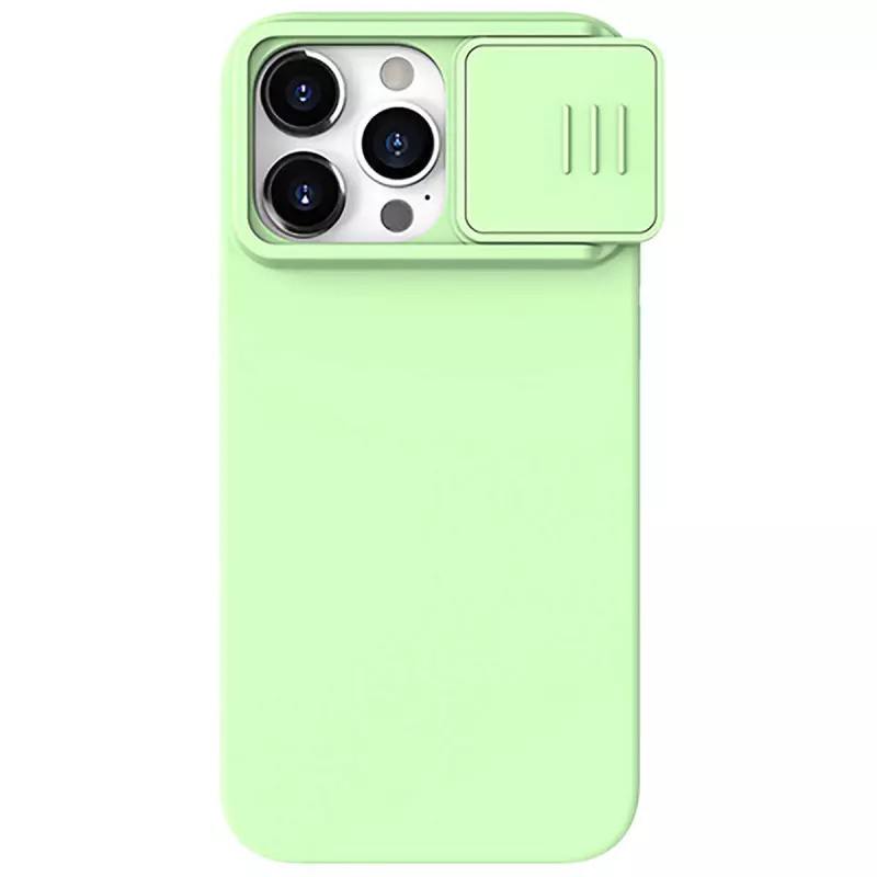 کاور نیلکین مدل CamShield Silky Silicone مناسب برای گوشی موبایل اپل iPhone 15 Pro Max