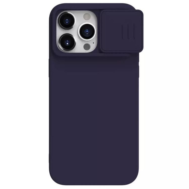 کاور نیلکین مدل CamShield Silky Silicone مناسب برای گوشی موبایل اپل iPhone 15 Pro Max