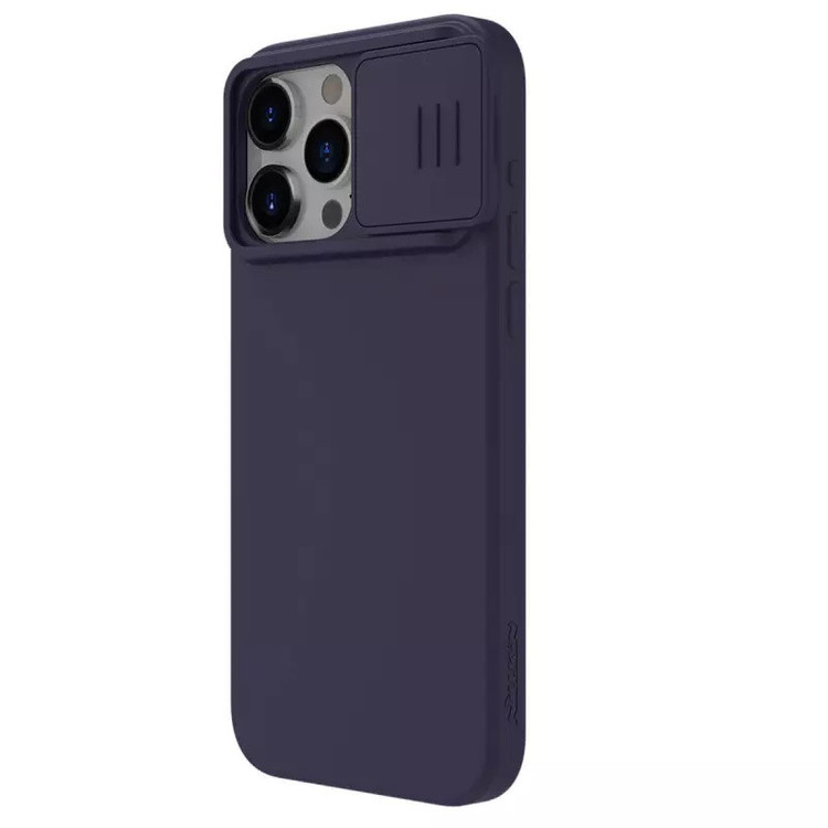 کاور نیلکین مدل CamShield Silky Silicone مناسب برای گوشی موبایل اپل iPhone 15 Pro Max