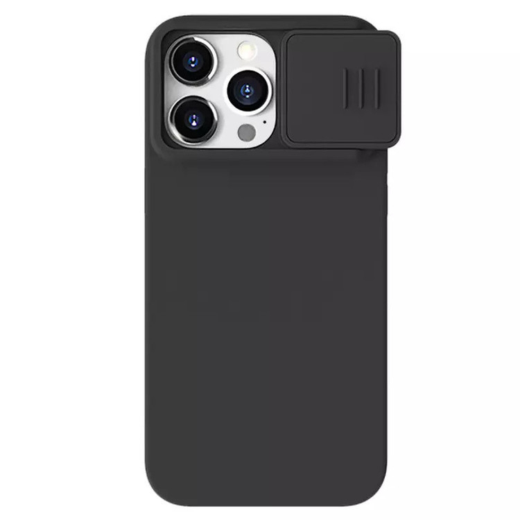 کاور نیلکین مدل CamShield Silky Silicone مناسب برای گوشی موبایل اپل iPhone 15 Pro Max