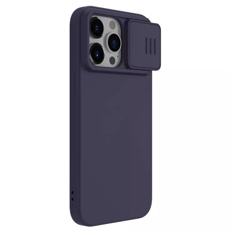 کاور نیلکین مدل CamShield Silky Silicone مناسب برای گوشی موبایل اپل iPhone 15 Pro Max